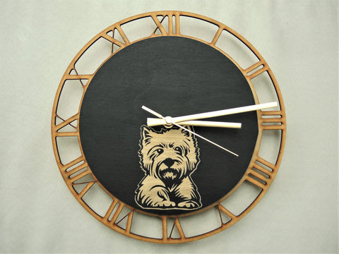 Westie Clock