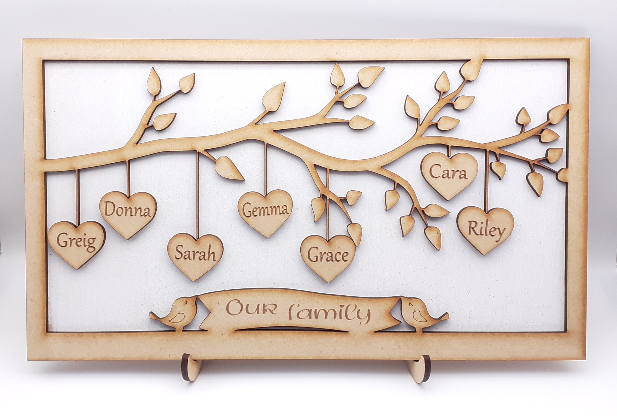 Personalised family branch