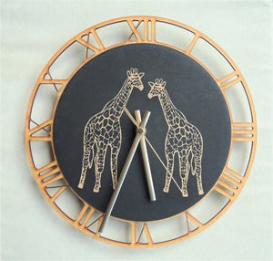 Giraffe Clock