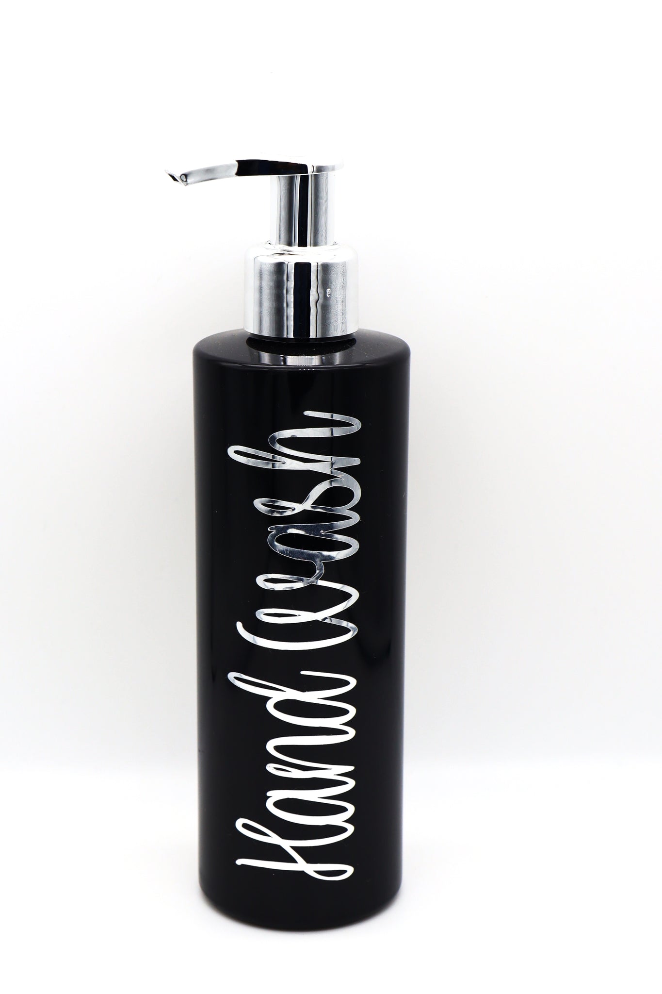 Mrs Hinch Inspired Black Bathroom Bottle - Reusable Dispensers Hand Wash 500 ml