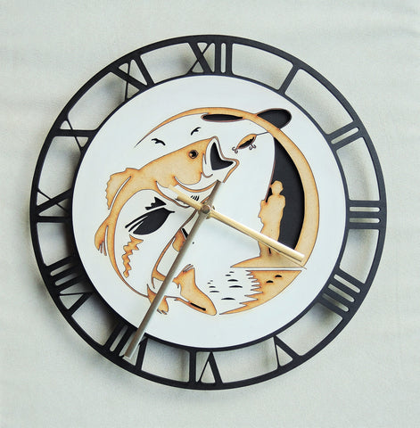 Salmon Fishing Clock