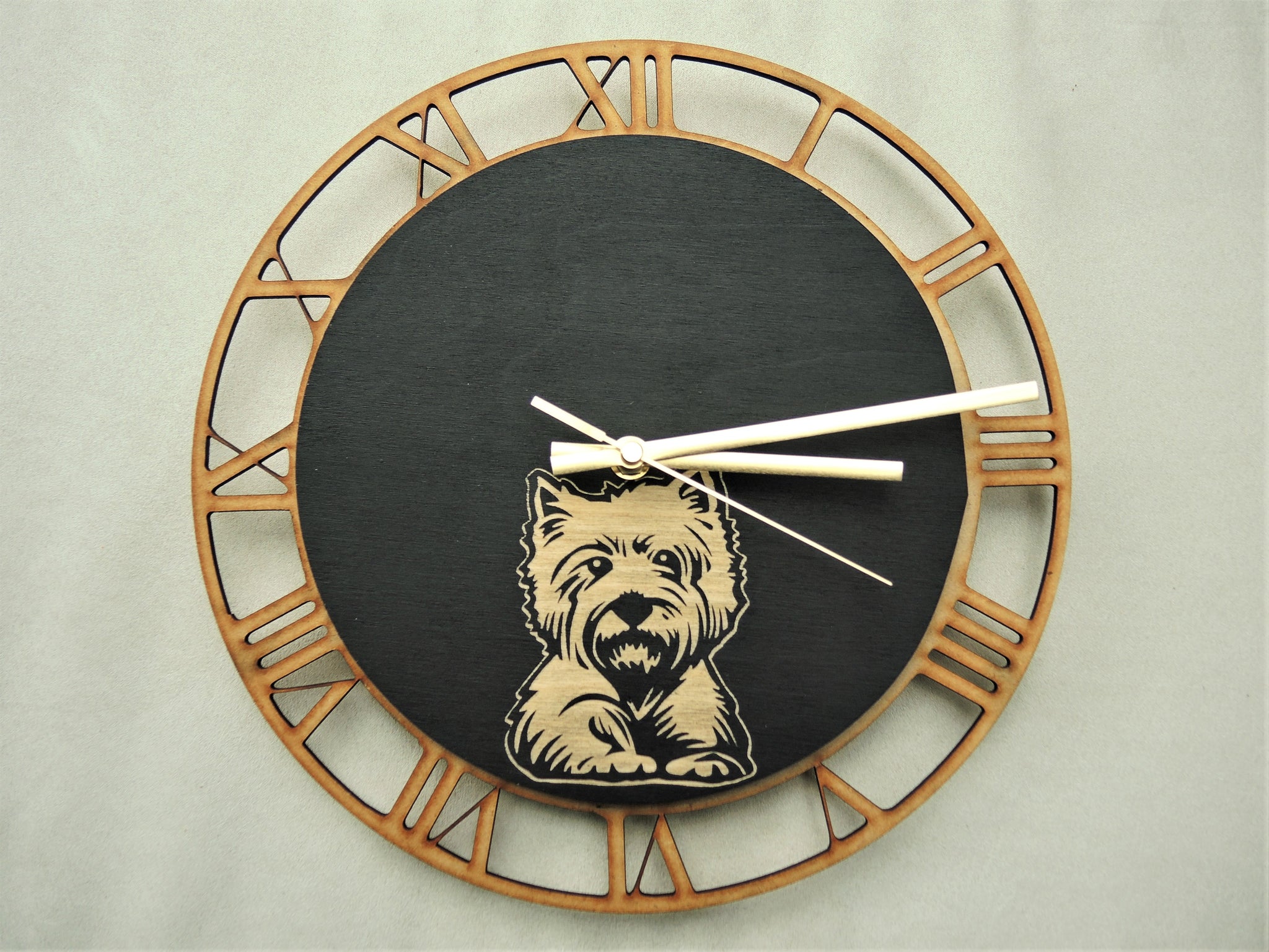 Westie Clock